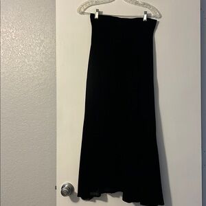 Elegant Black Maxi Skirt